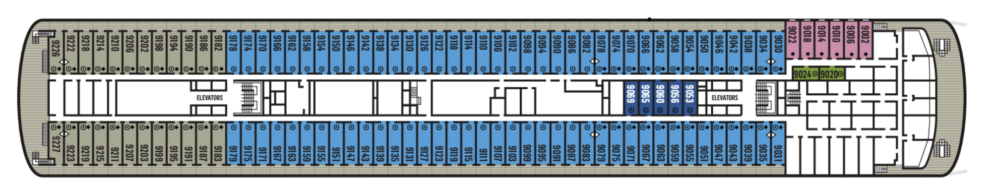Deck 9 plan